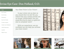 Tablet Screenshot of drdholland.com
